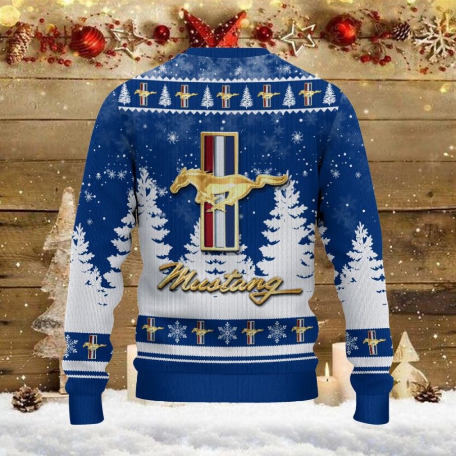 Weihnachtspullover Ford Mustang – Ugly Christmas Sweater – Bild 3