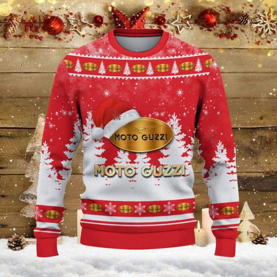 Weihnachtspullover Moto Guzzi - Ugly Christmas Sweater – Bild 2