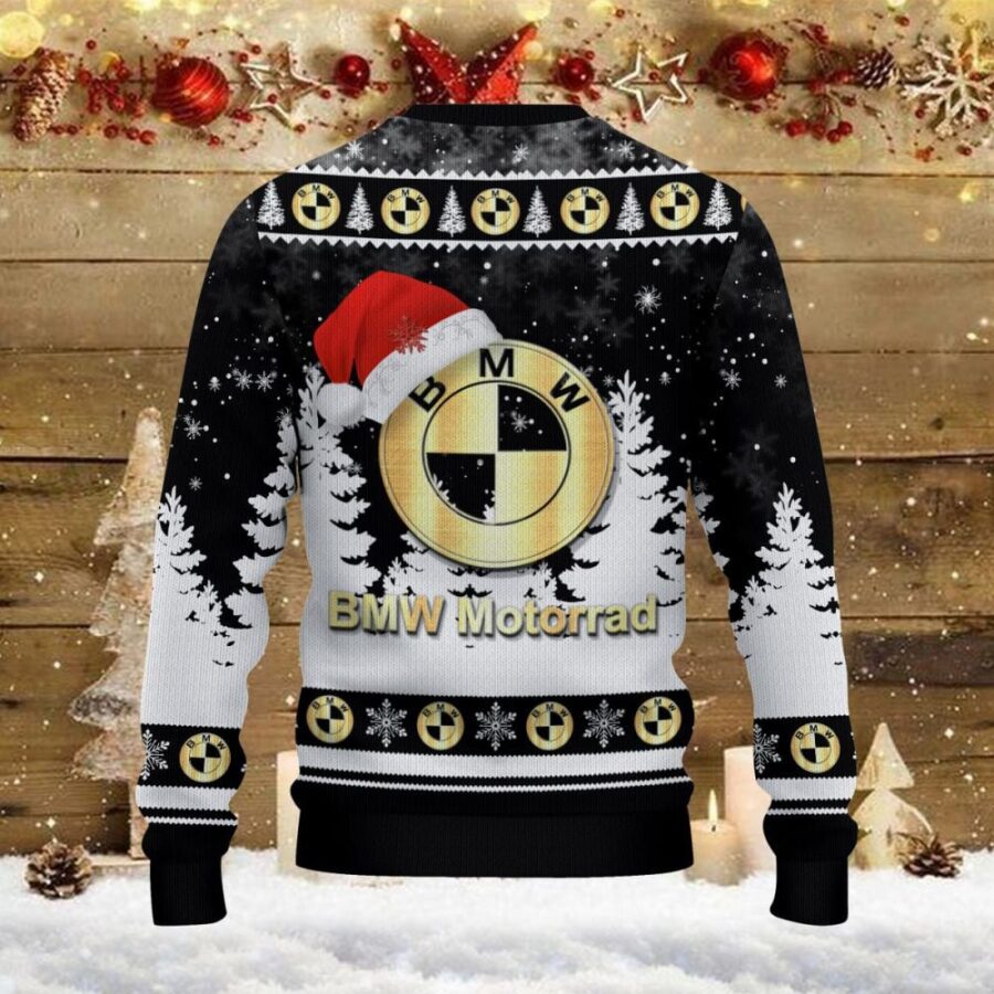 Weihnachtspullover BMW Motorrad - Ugly Christmas Sweater – Bild 3