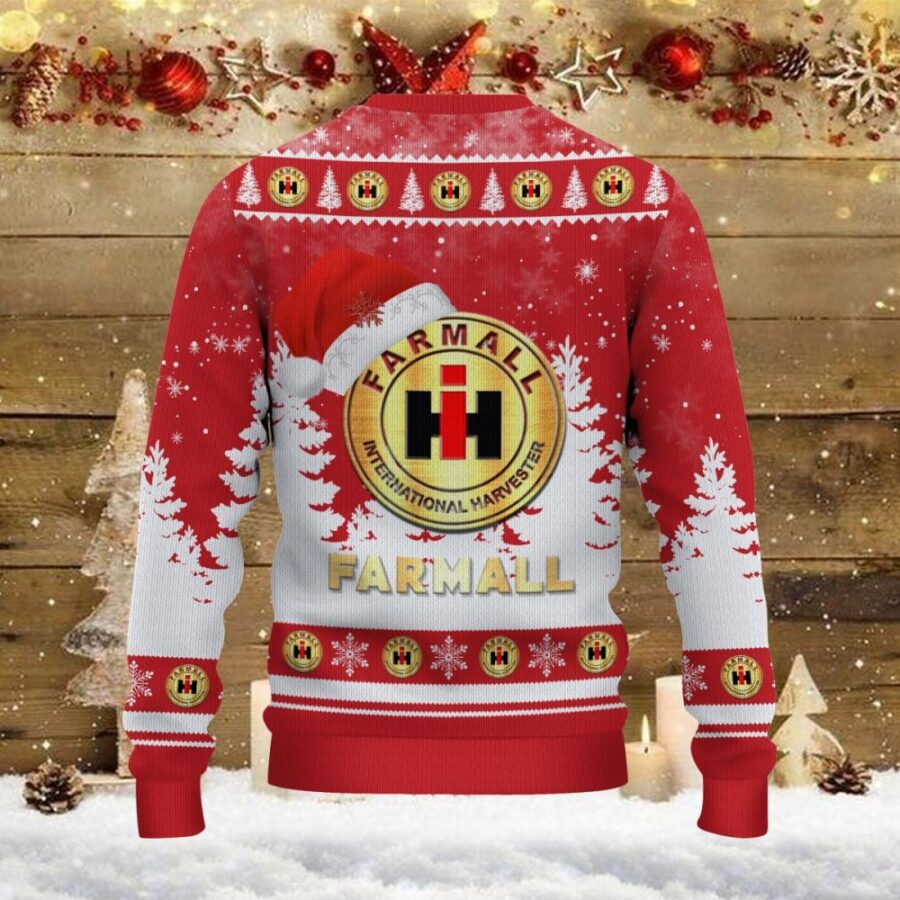 Weihnachtspullover Farmall - Ugly Christmas Sweater – Bild 3