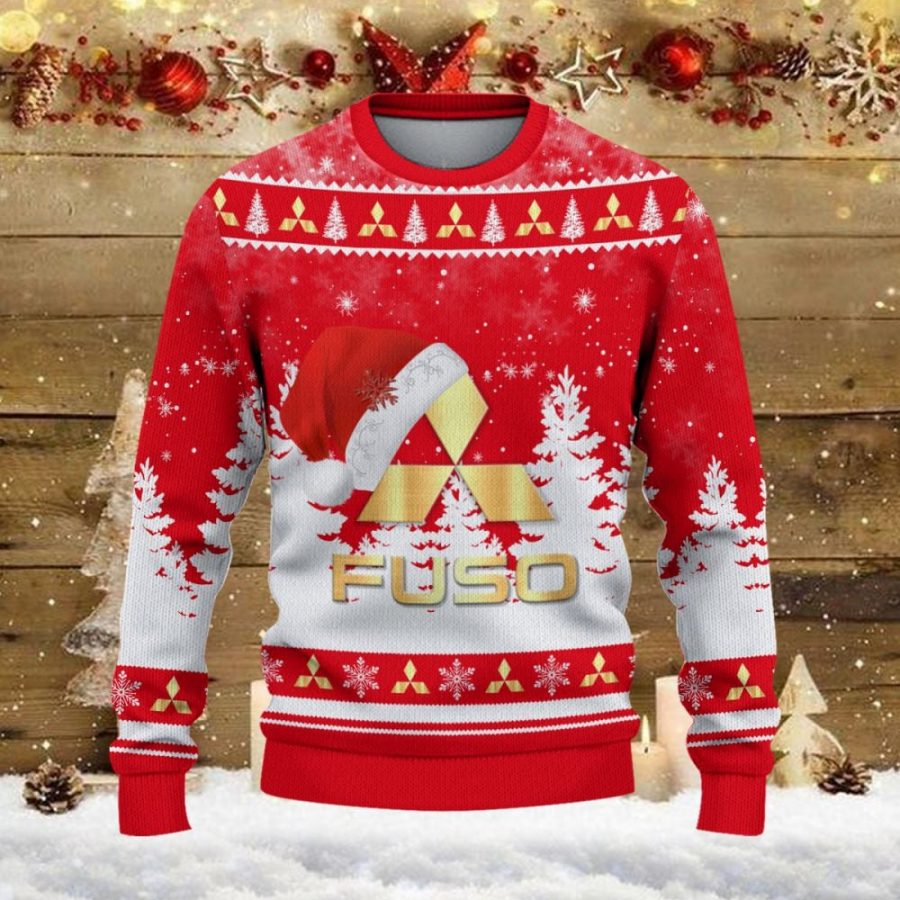 Weihnachtspullover Mitsubishi Fuso – Ugly Christmas Sweater – Bild 2