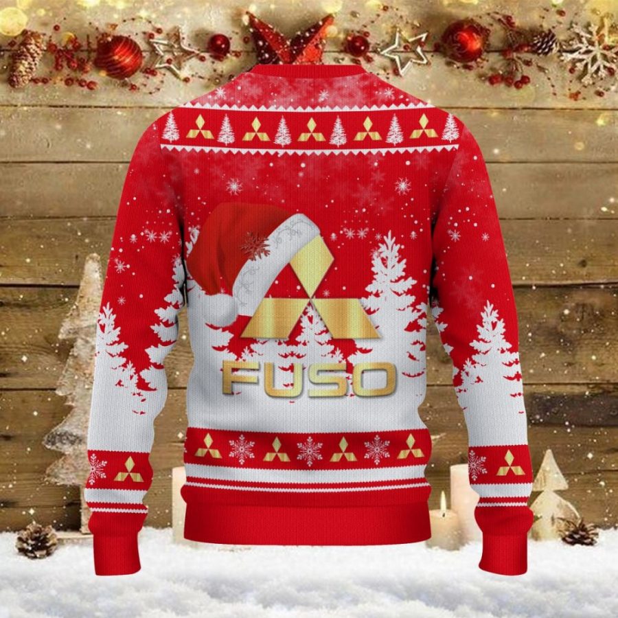 Weihnachtspullover Mitsubishi Fuso – Ugly Christmas Sweater – Bild 3