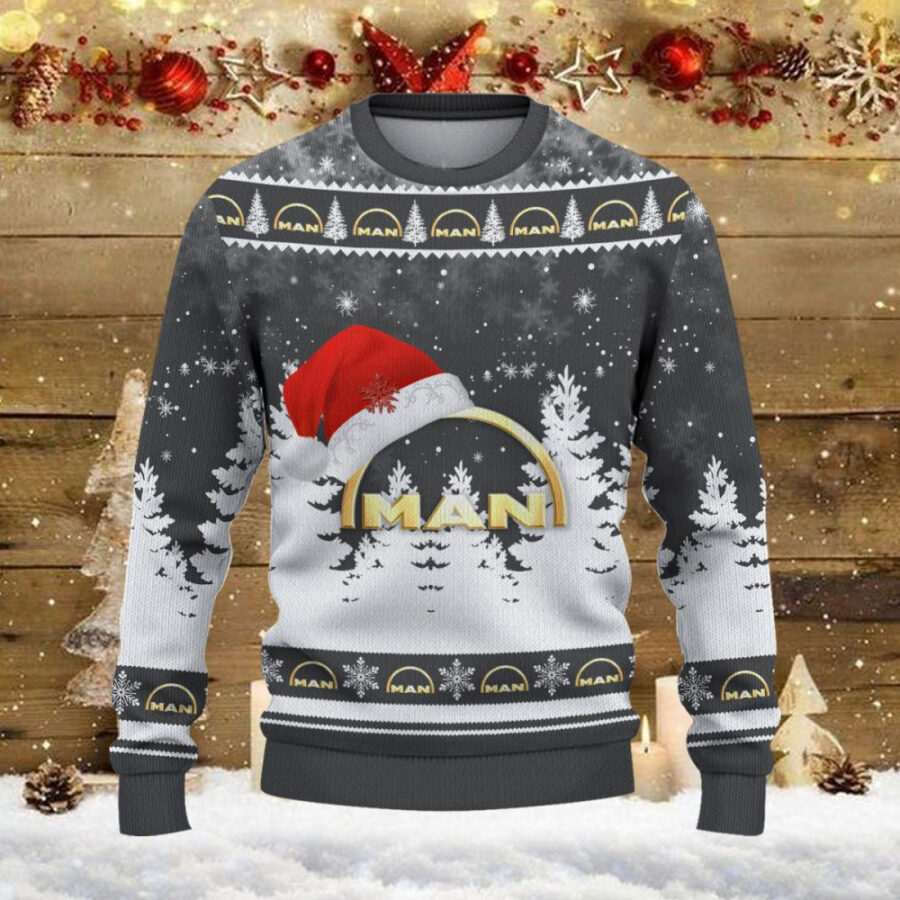 Weihnachtspullover MAN Truck - Ugly Christmas Sweater – Bild 2