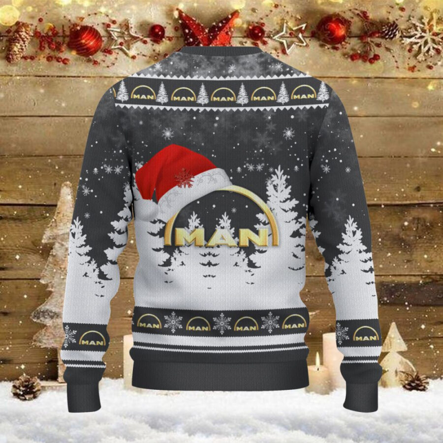 Weihnachtspullover MAN Truck - Ugly Christmas Sweater – Bild 3