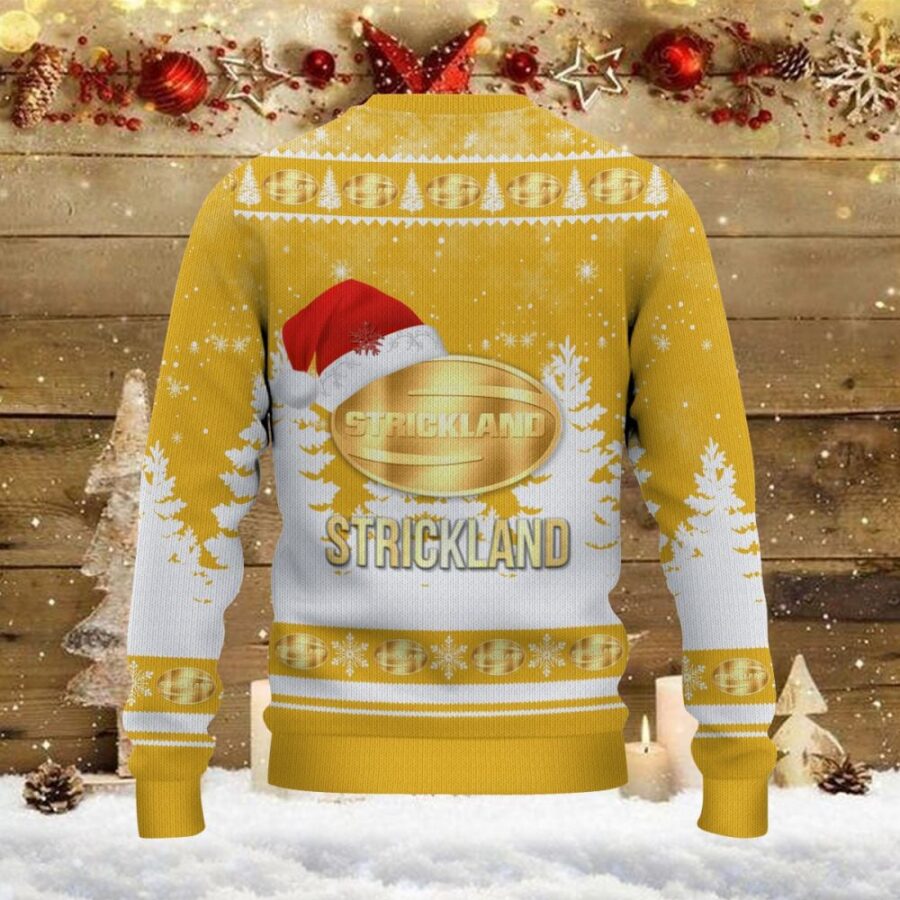Weihnachtspullover Strickland - Ugly Christmas Sweater – Bild 3