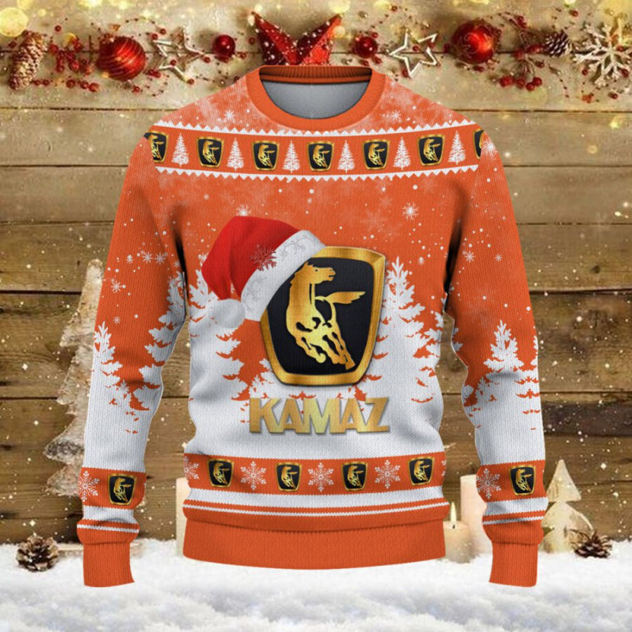 Weihnachtspullover Kamaz - Ugly Christmas Sweater – Bild 2