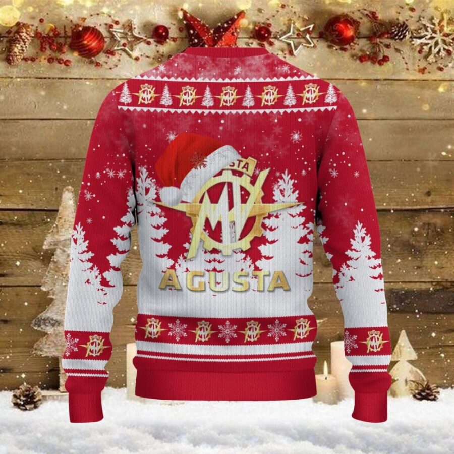 Weihnachtspullover MV Agusta - Ugly Christmas Sweater – Bild 3