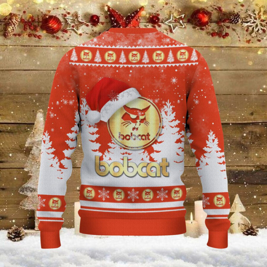 Weihnachtspullover Bobcat - Ugly Christmas Sweater – Bild 3