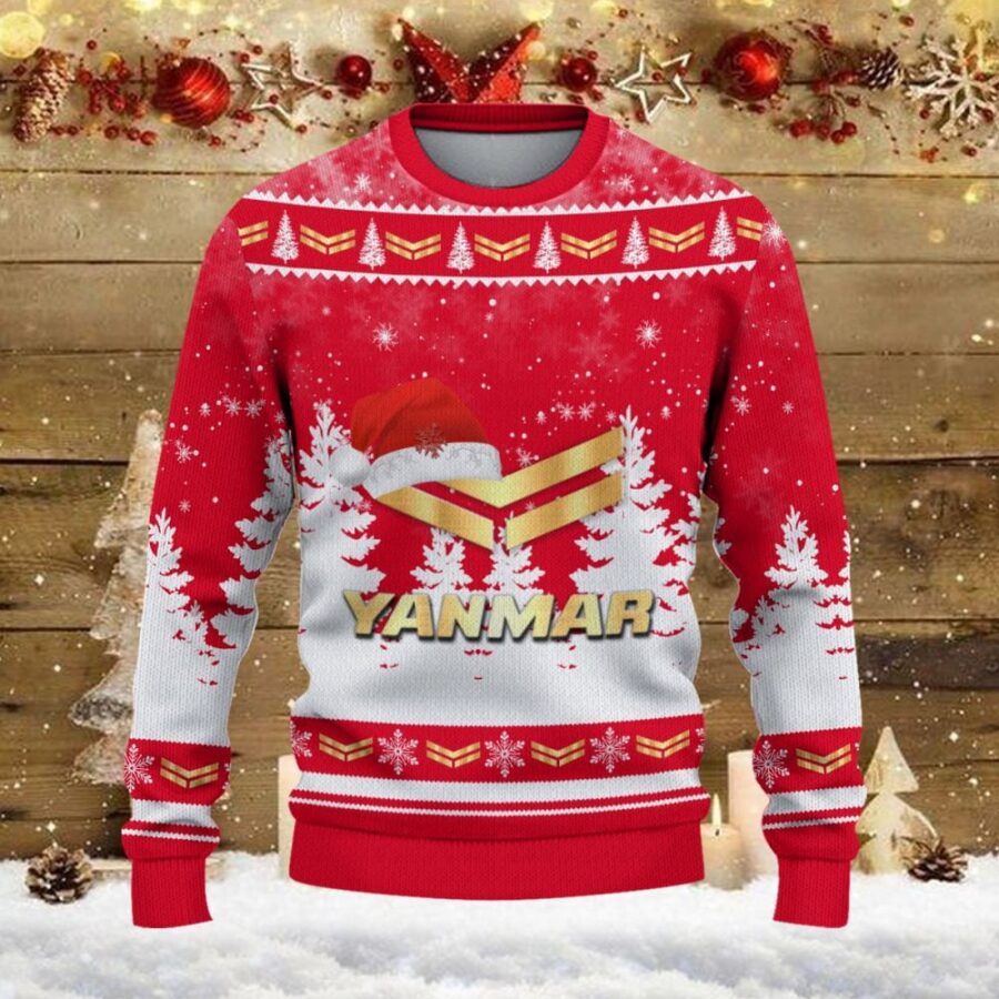 Weihnachtspullover Yanmar - Ugly Christmas Sweater – Bild 2