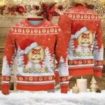 Weihnachtspullover Bobcat – Ugly Christmas Sweater