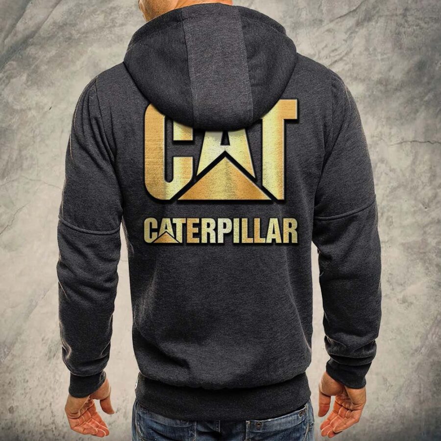 Caterpillar Inc Kapuzensweatjacke – Bild 2