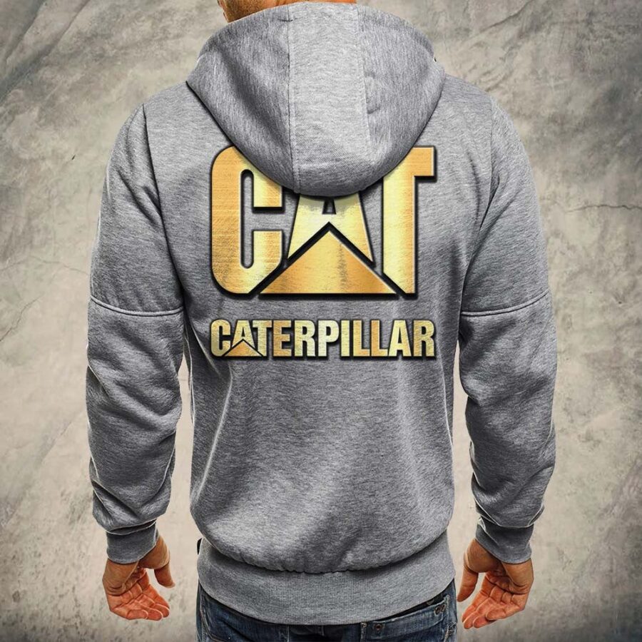 Caterpillar Inc Kapuzensweatjacke – Bild 6