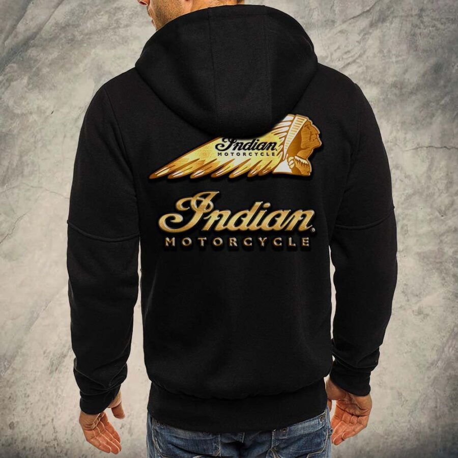 Indian Motorcycle Kapuzensweatjacke – Bild 2
