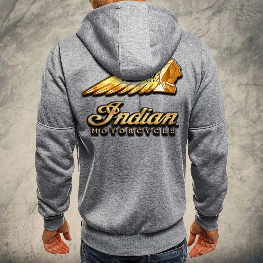 Indian Motorcycle Kapuzensweatjacke – Bild 6
