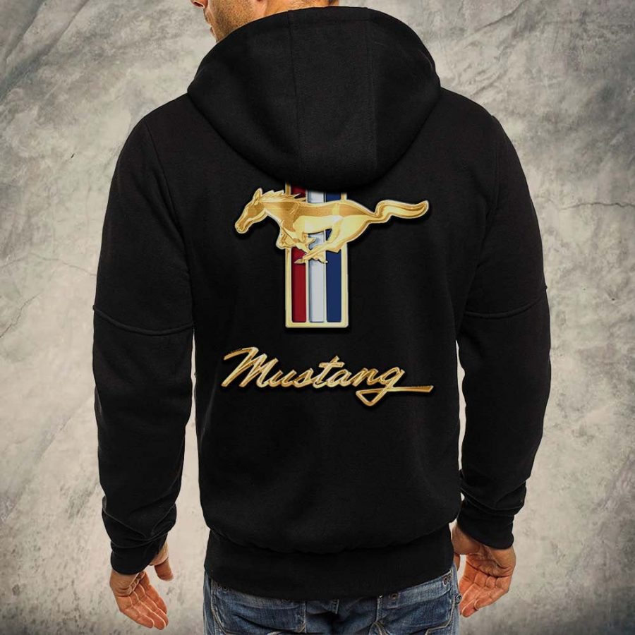 Ford Mustang Kapuzensweatjacke – Bild 2