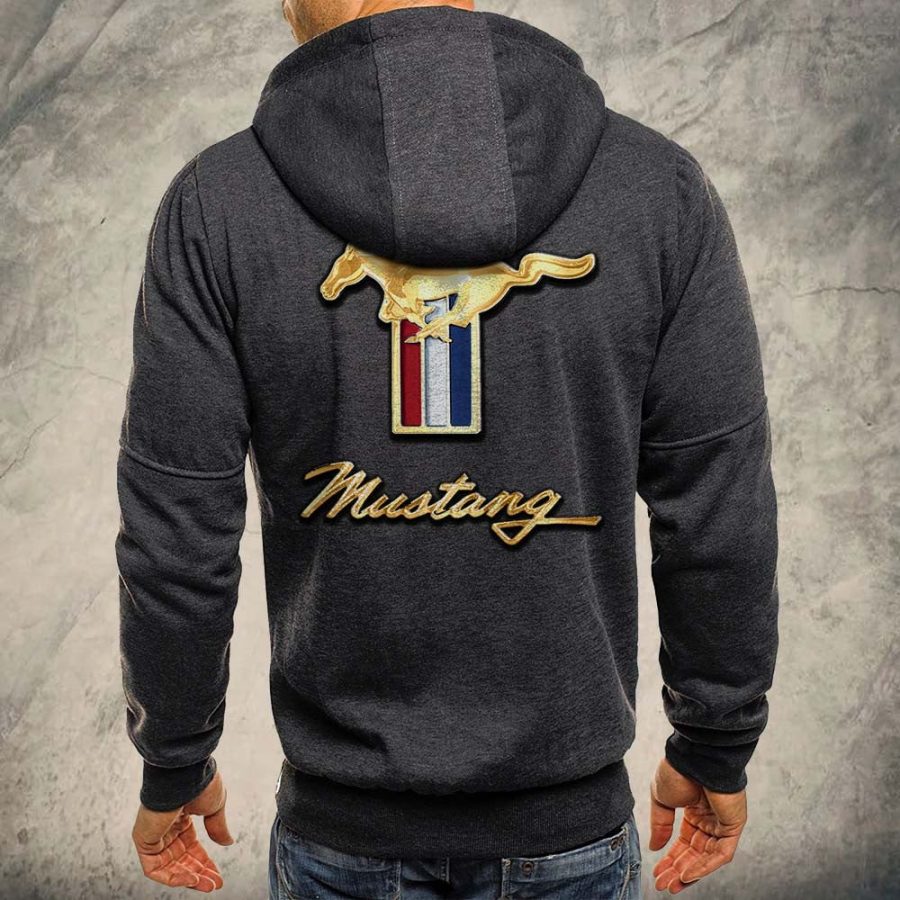 Ford Mustang Kapuzensweatjacke – Bild 4