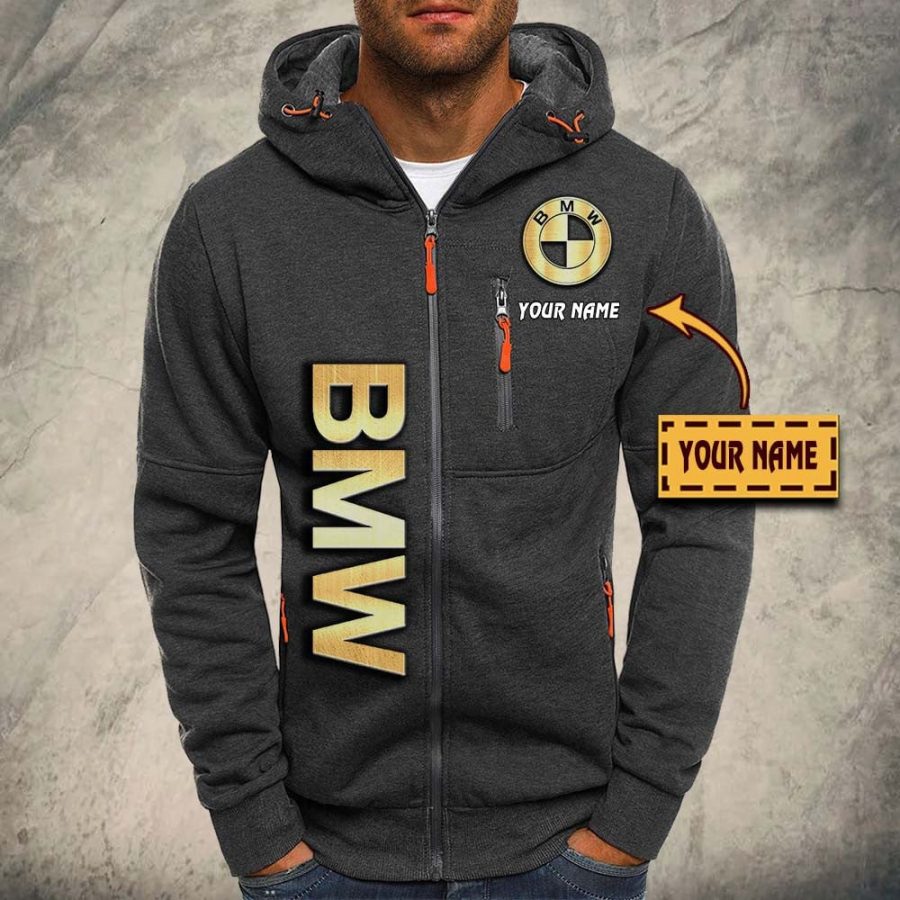 BMW Car Kapuzensweatjacke – Bild 3