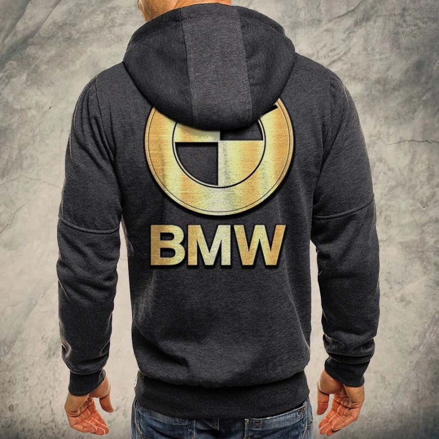 BMW Car Kapuzensweatjacke – Bild 4