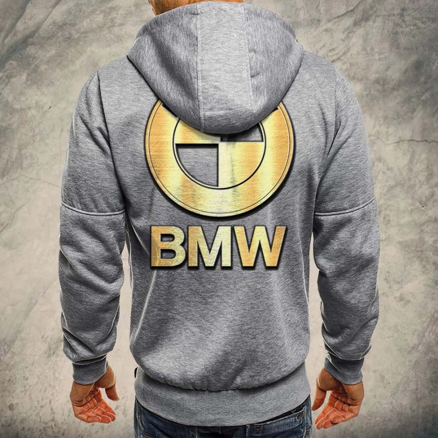 BMW Car Kapuzensweatjacke – Bild 6