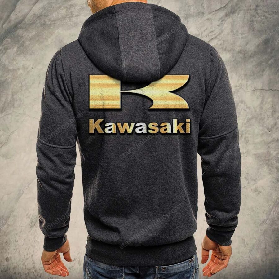 Kawasaki Kapuzensweatjacke – Bild 4