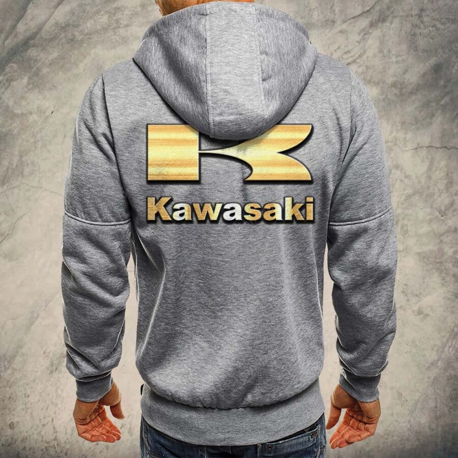 Kawasaki Kapuzensweatjacke – Bild 6