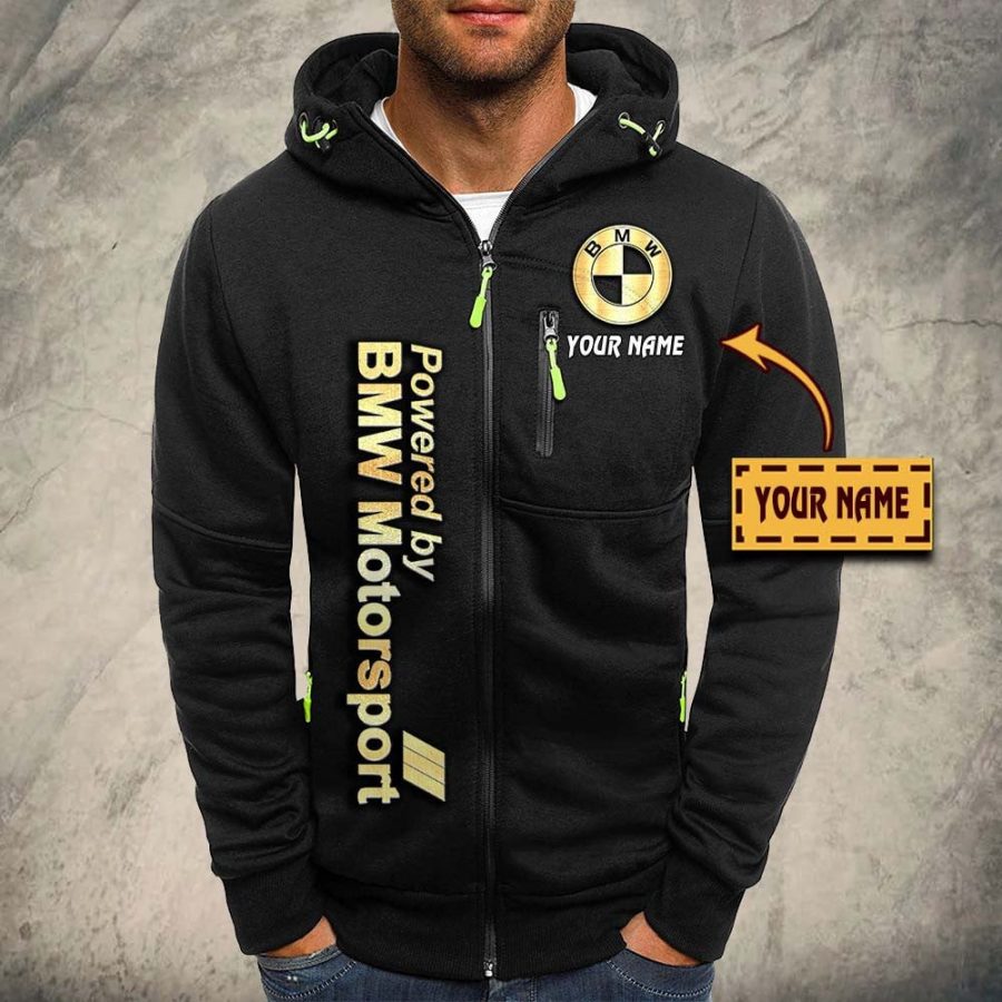 BMW Motorsport Kapuzensweatjacke – Bild 3