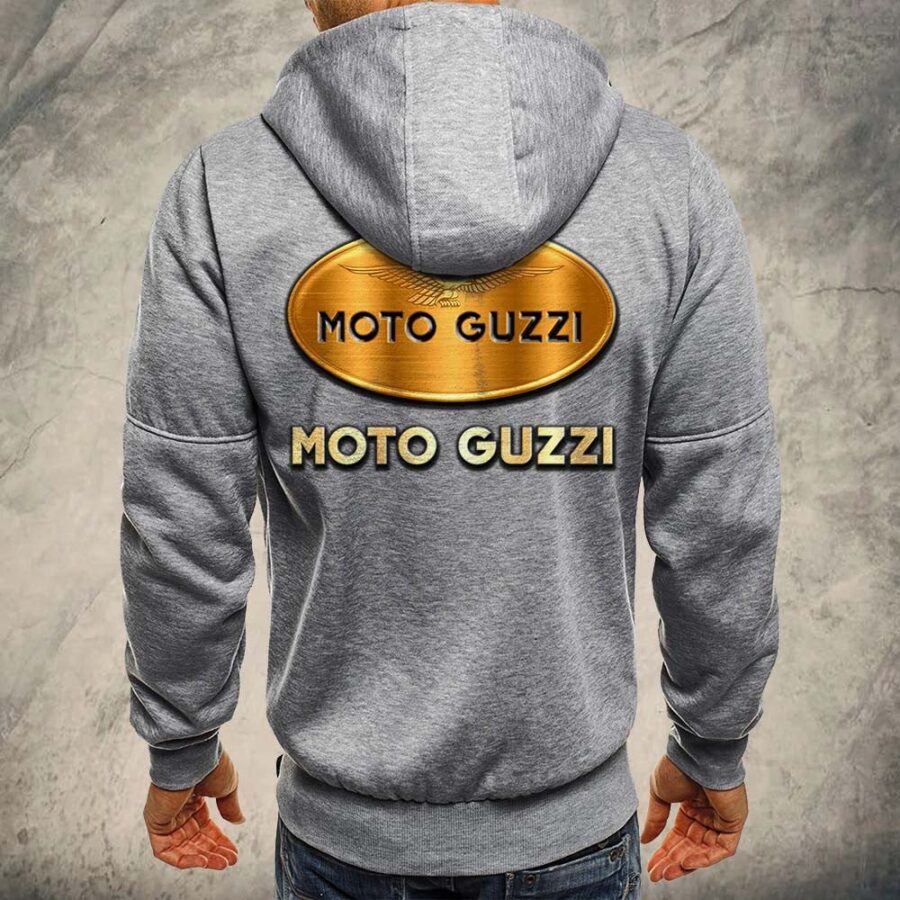 Moto Guzzi Kapuzensweatjacke – Bild 6