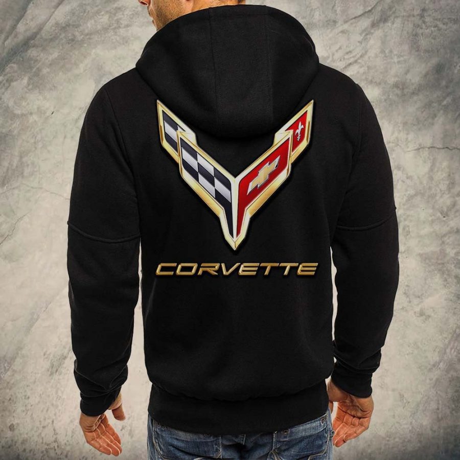Chevrolet Corvette Kapuzensweatjacke – Bild 2