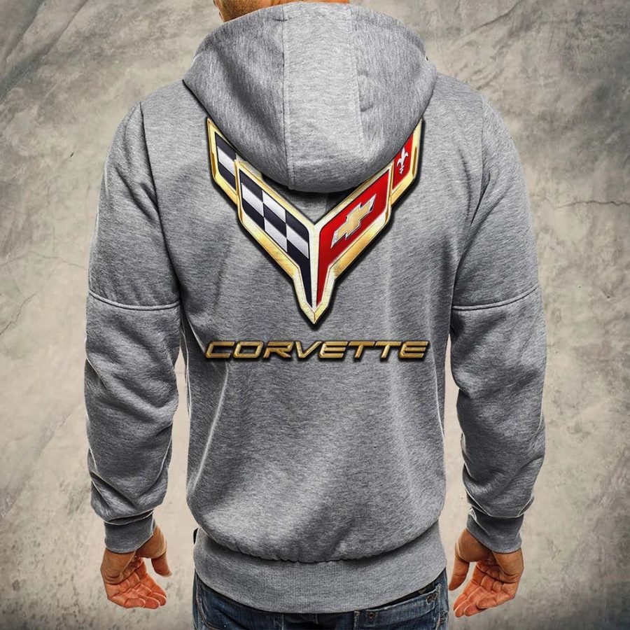 Chevrolet Corvette Kapuzensweatjacke – Bild 6