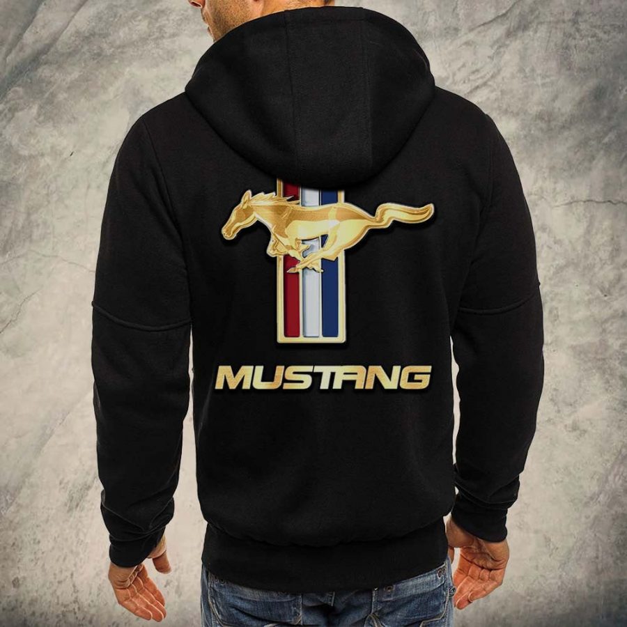 Ford Mustang Kapuzensweatjacke – Bild 2