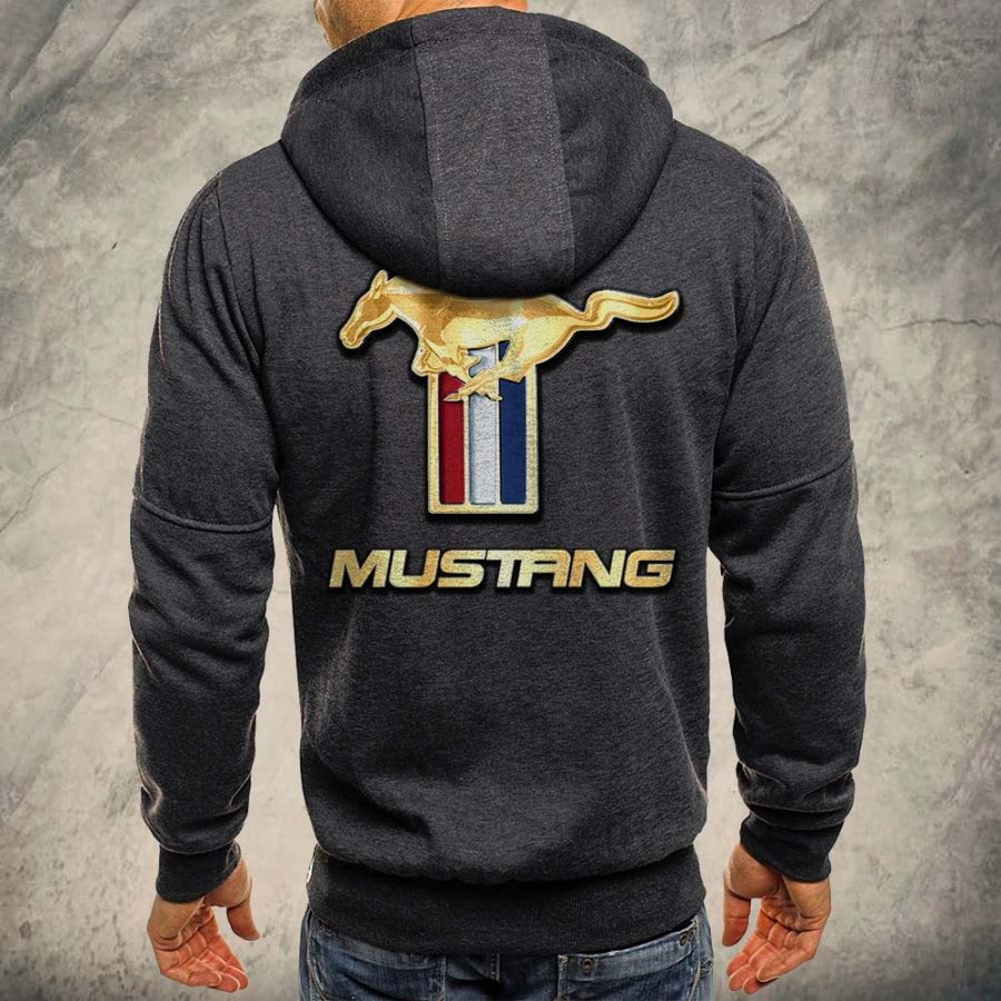 Ford Mustang Kapuzensweatjacke – Bild 4