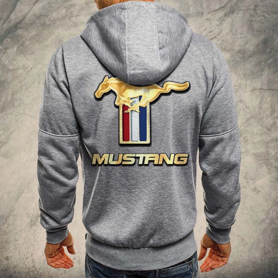 Ford Mustang Kapuzensweatjacke – Bild 6