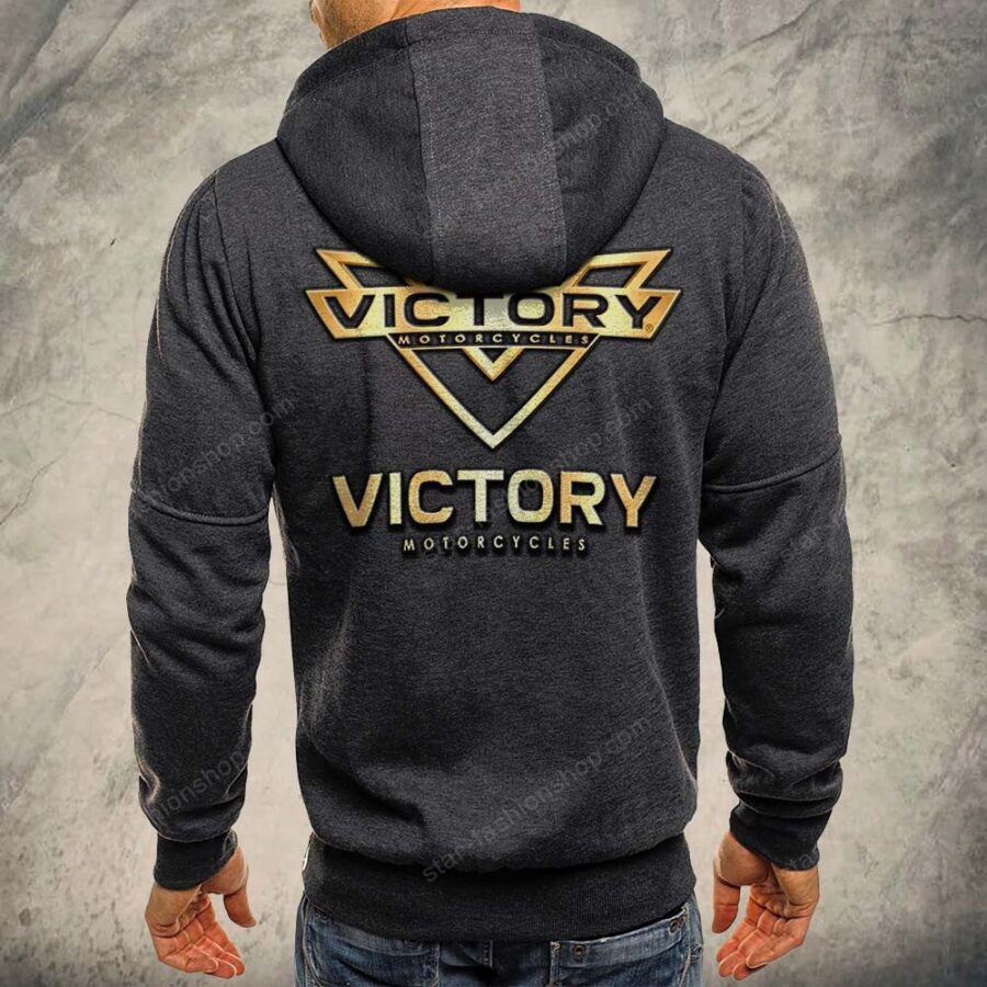 Victory Motorcycles Kapuzensweatjacke – Bild 4