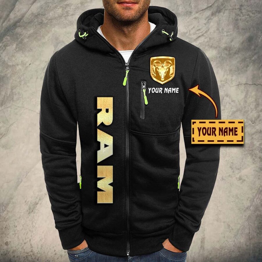 Ram Truck Kapuzensweatjacke – Bild 3