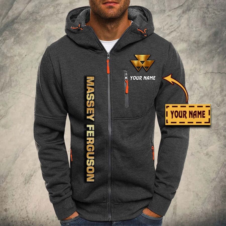 Massey Ferguson Kapuzensweatjacke – Bild 3