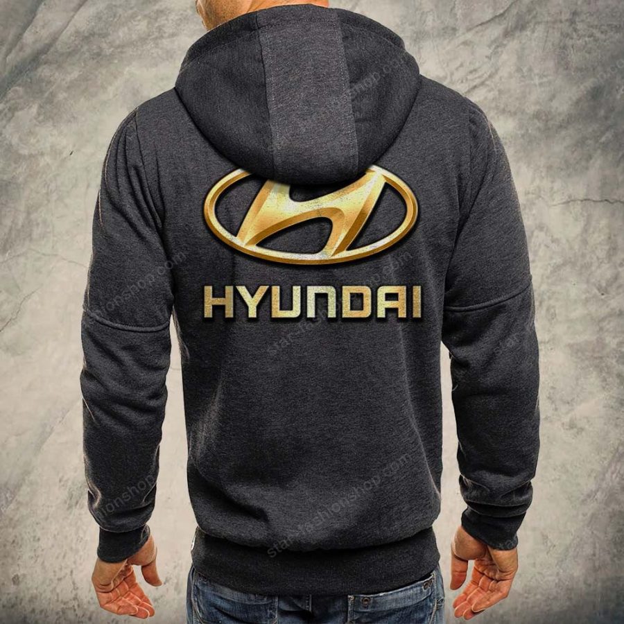 Hyundai Kapuzensweatjacke – Bild 4