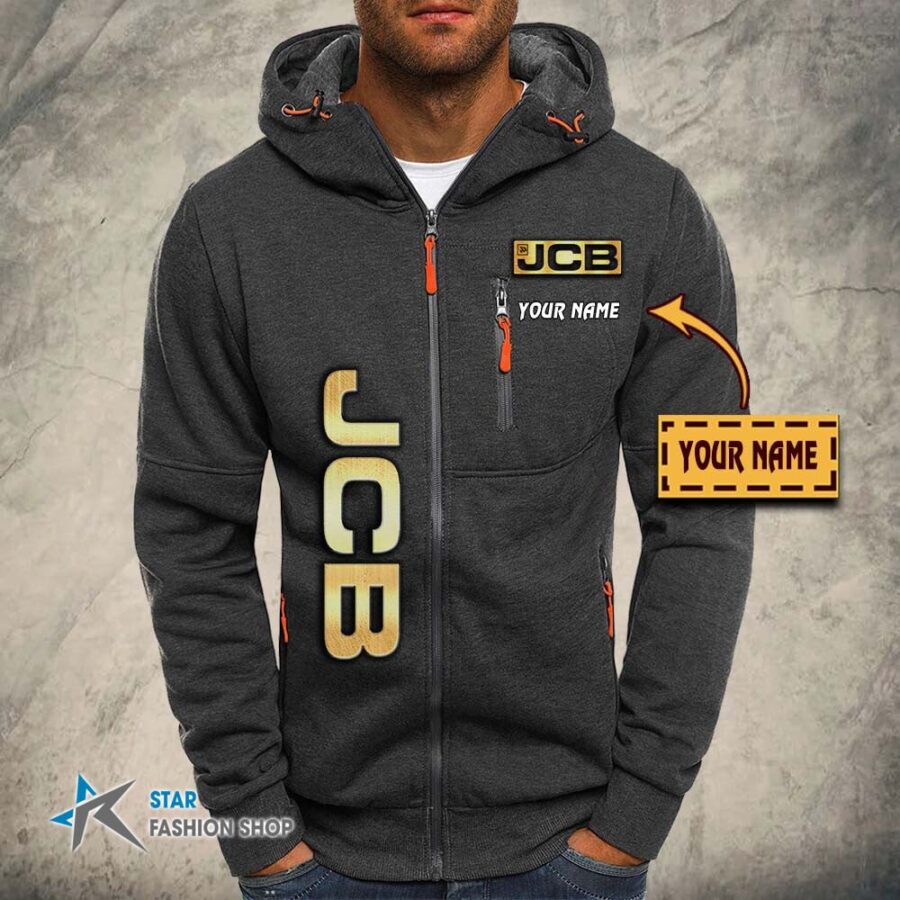 JCB Agricultural Tractors Kapuzensweatjacke – Bild 3