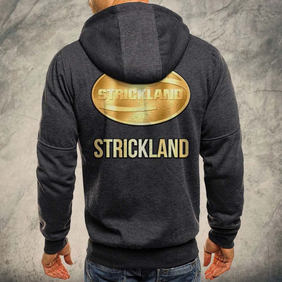 Strickland Kapuzensweatjacke – Bild 4