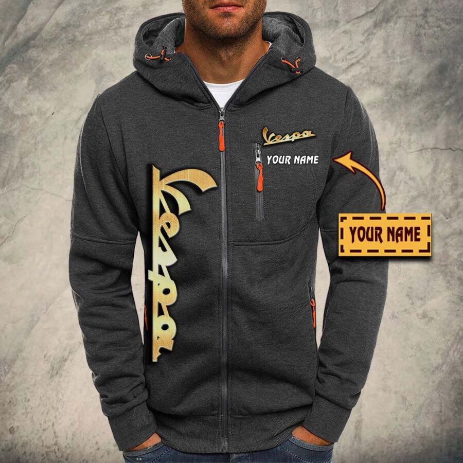 Vespa Kapuzensweatjacke – Bild 3