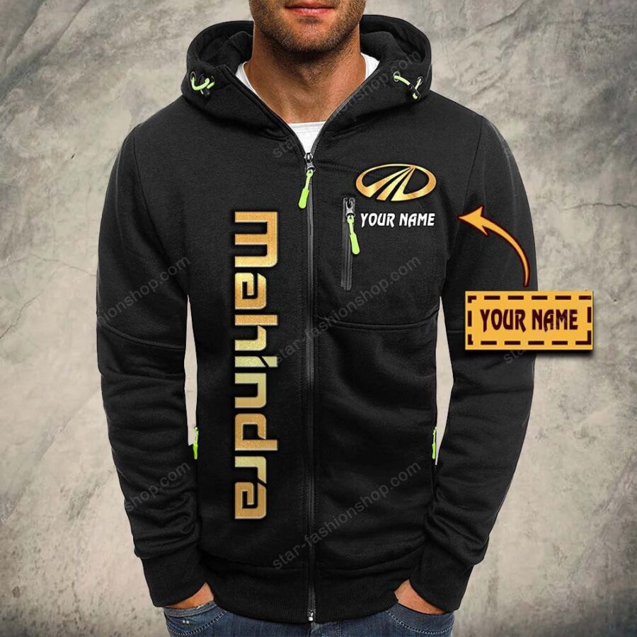Mahindra Kapuzensweatjacke – Bild 3