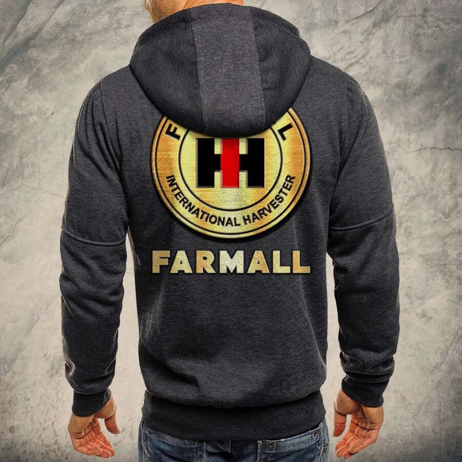 Farmall Kapuzensweatjacke – Bild 4