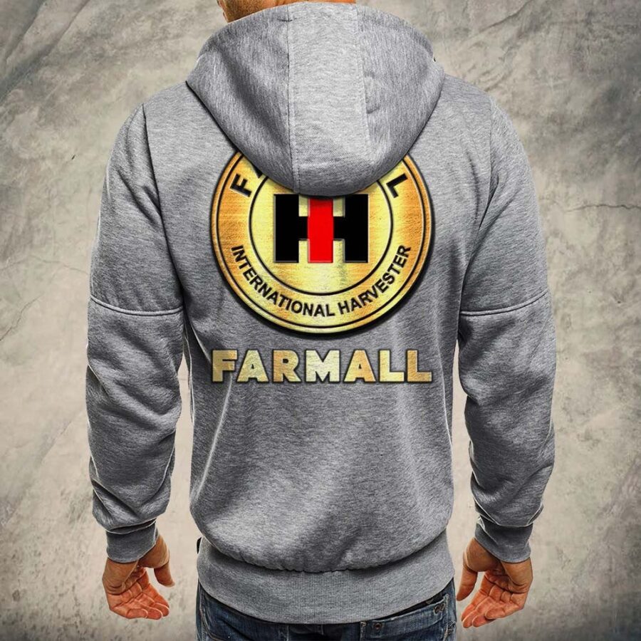 Farmall Kapuzensweatjacke – Bild 6