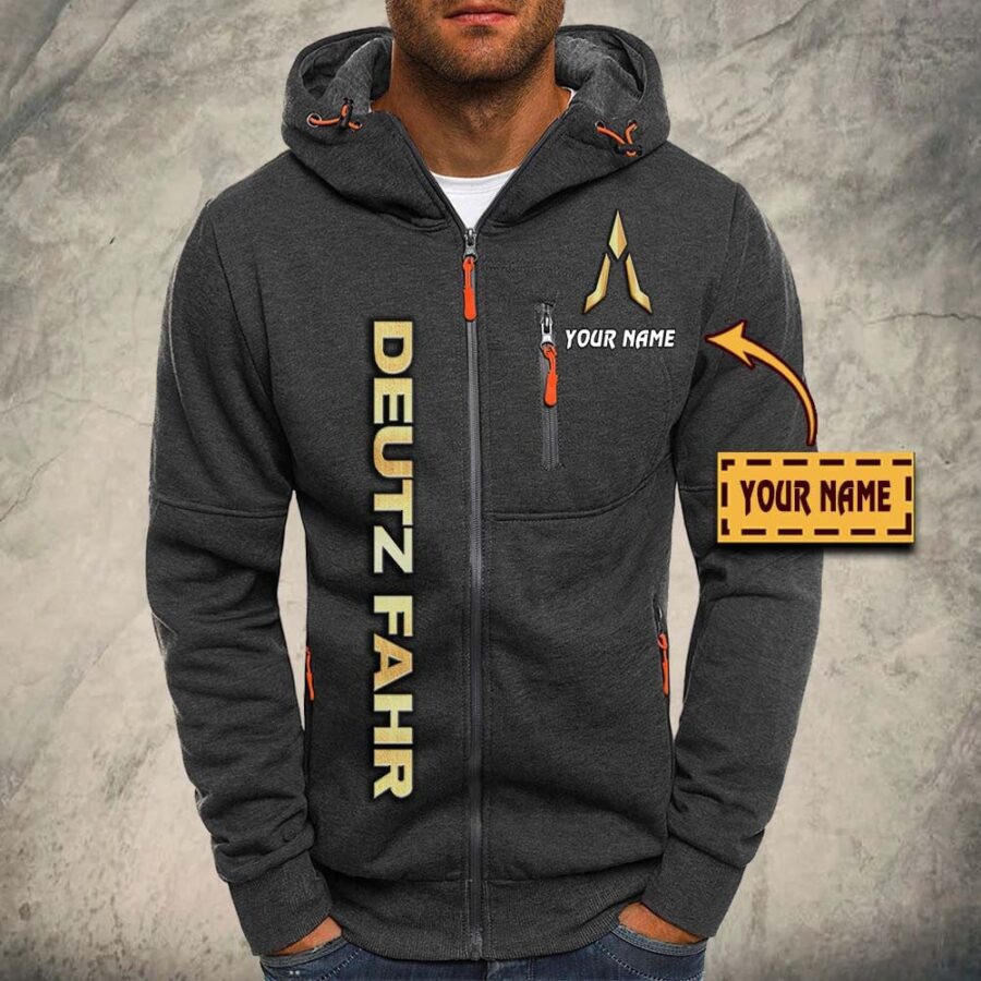 Deutz-Fahr Kapuzensweatjacke – Bild 3