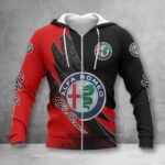 Alfa Romeo Zip Hoodie