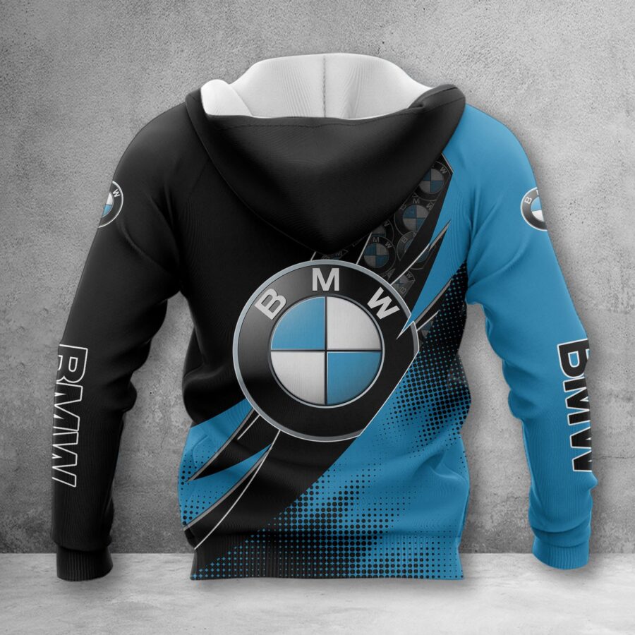BMW Car Zip Hoodie – Bild 2