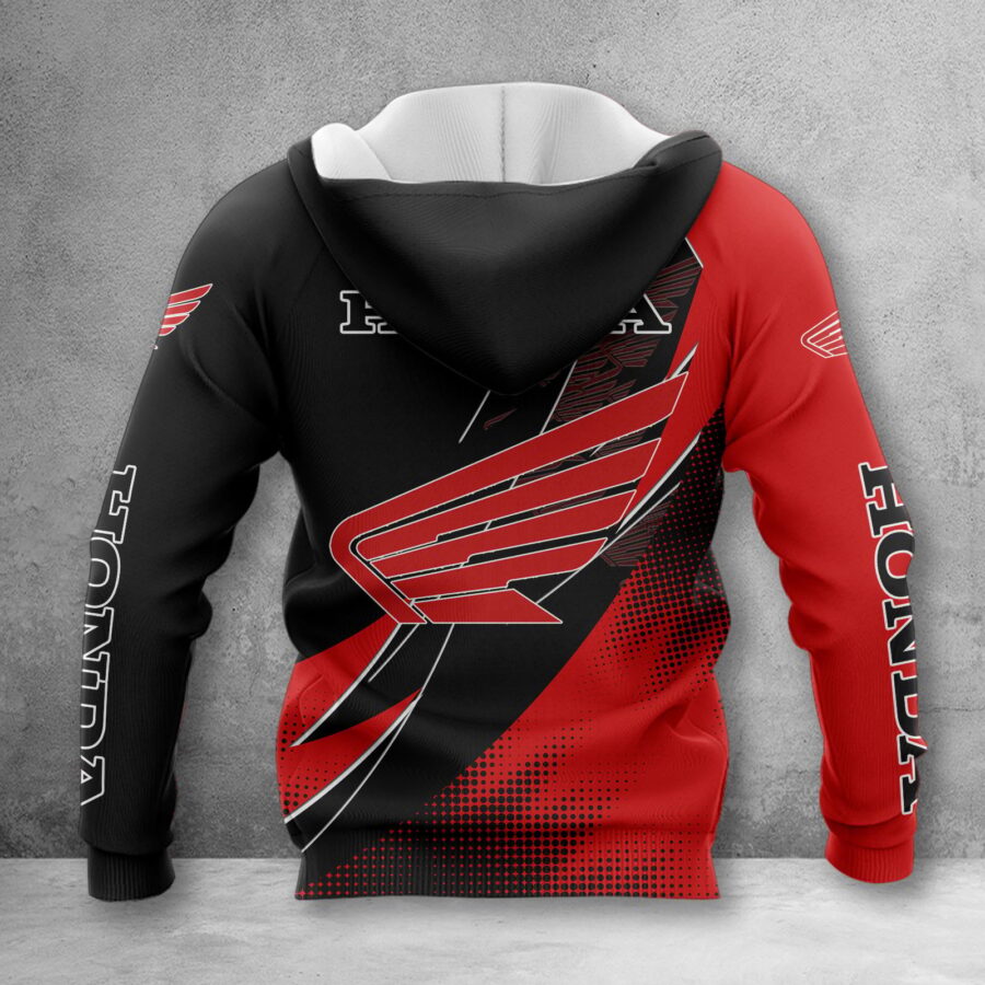 Honda Motorcycle Zip Hoodie – Bild 2