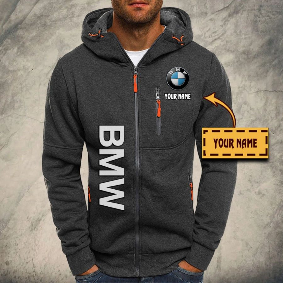 BMW Car Kapuzensweatjacke – Bild 4