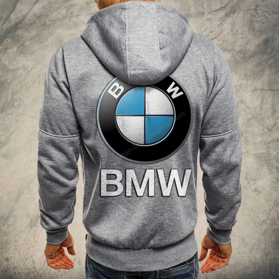BMW Car Kapuzensweatjacke – Bild 7