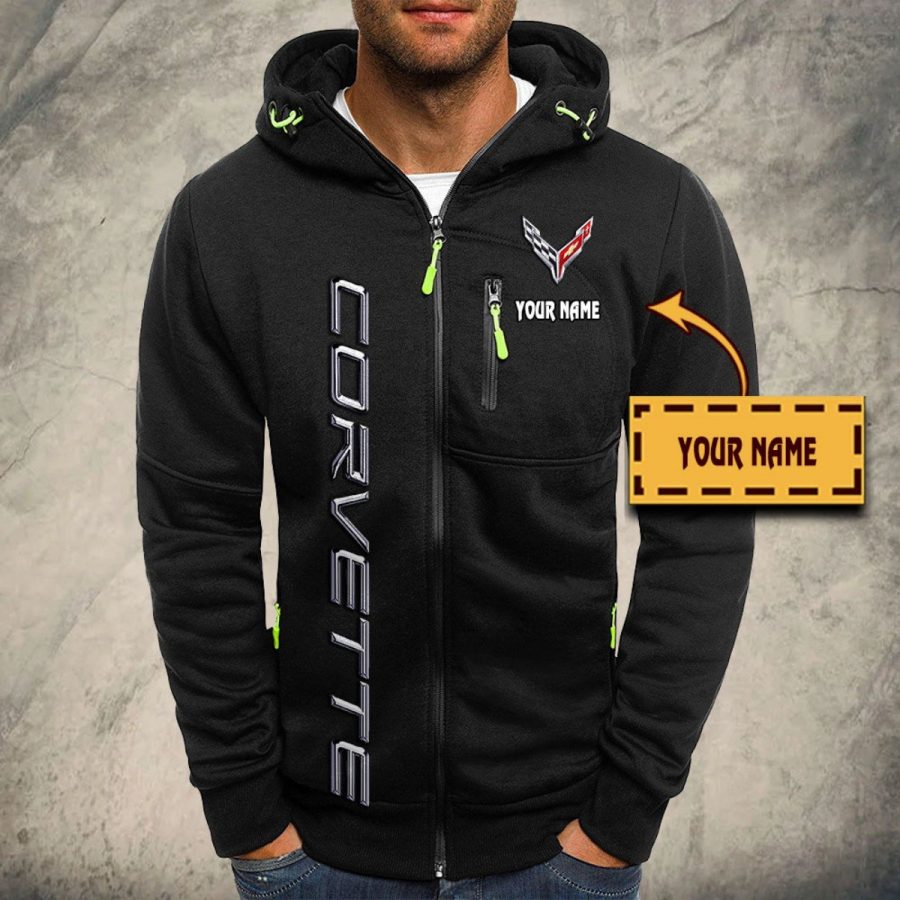Chevrolet Corvette Kapuzensweatjacke – Bild 2