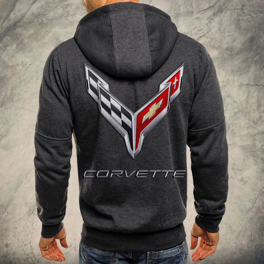Chevrolet Corvette Kapuzensweatjacke – Bild 5